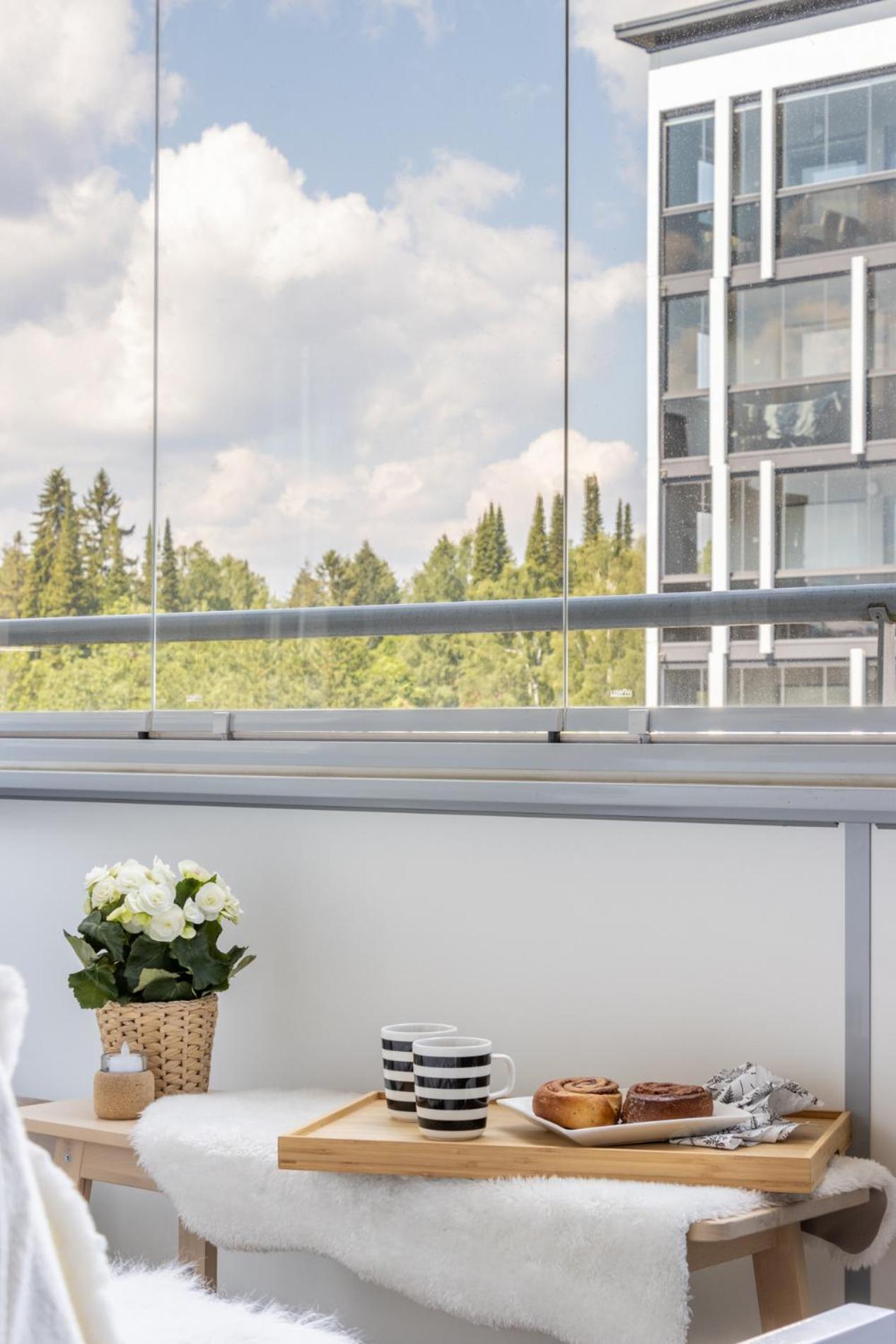 Modern Apartment With Sauna And Free Parking Куопио Экстерьер фото